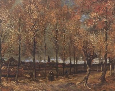 Vincent Van Gogh Lane with Poplars (nn04) Germany oil painting art